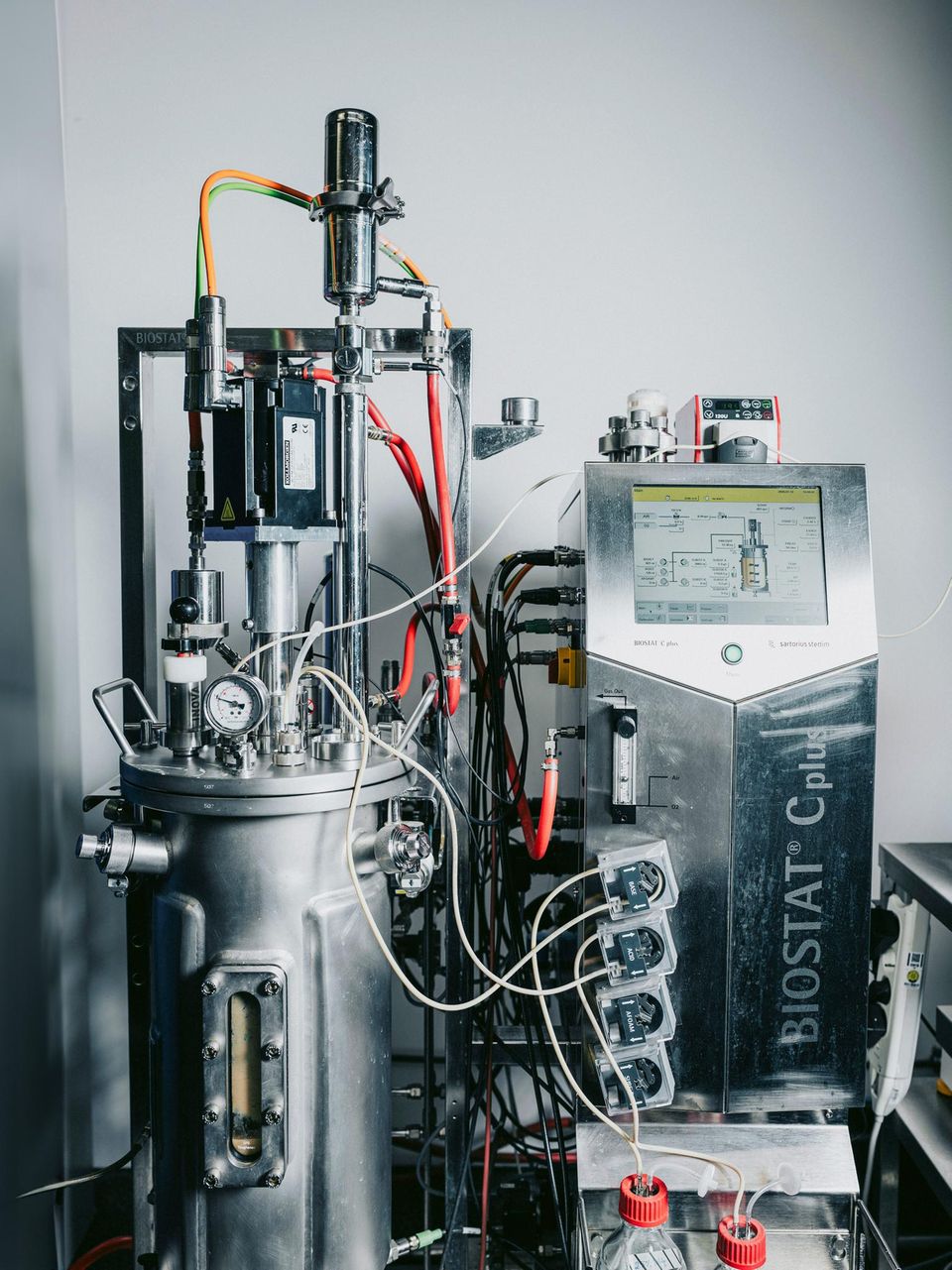 In Fermentern produziert Brain Biotech Enzyme