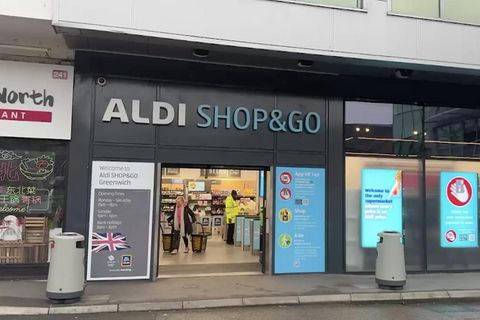 Aldi Shop&Go Laden