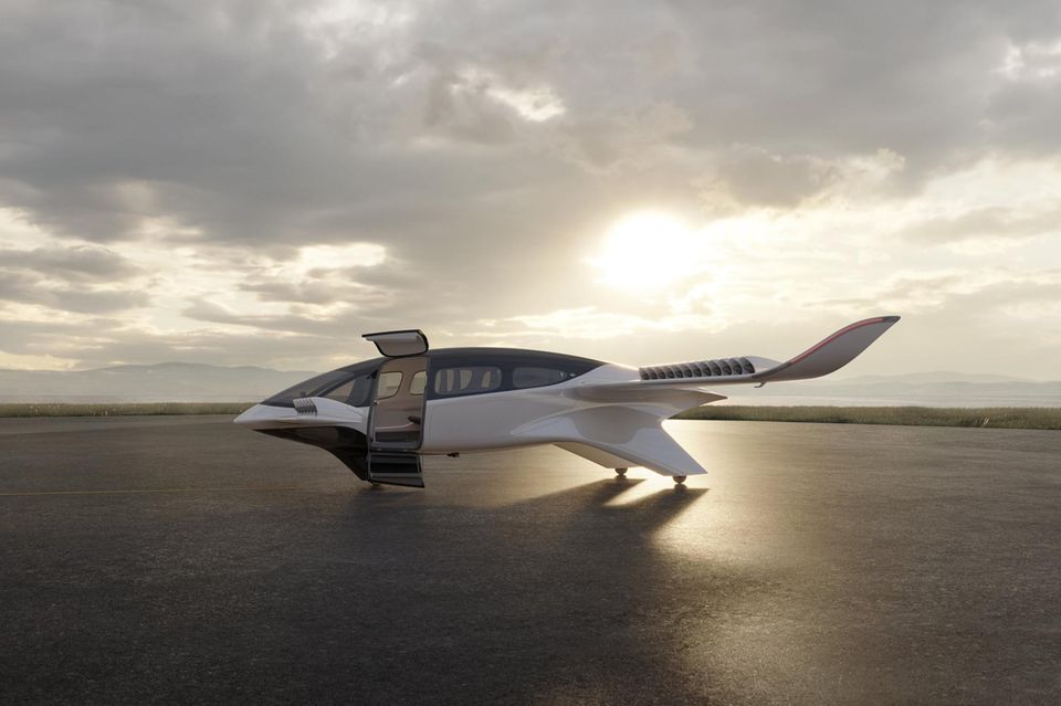 Der elektrische Senkrechtstarter Lilium, hier auf einer Illustration von 2021, wird wahrscheinlich niemals abheben. Das Unternehmen kündigte am Freitag an, den Betrieb einzustellen.