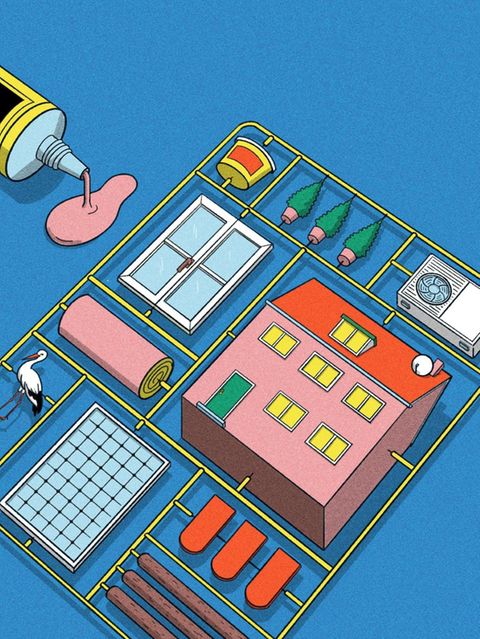 Modellfall Haussanierung: Vieles dabei funktioniert nach dem Baukastenprinzip