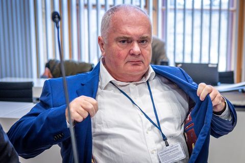 Matthias Warnig als Zeuge beim Untersuchungssusschuss zu Nord Stream 2 im Landtag von Mecklenburg-Vorpommern
