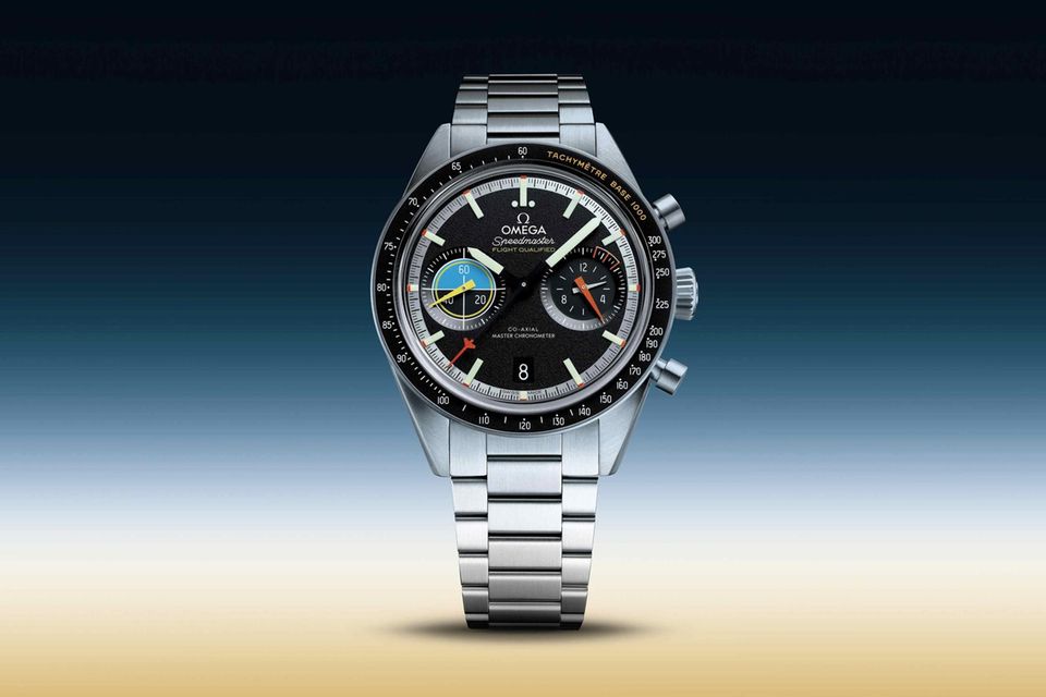 Die neue „Speedmaster Pilot“ erinnert daran, dass die Weltraum-Historie von Omega in der Luftfahrt begann
