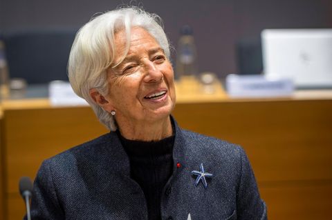 EZB-Präsidentin Christine Lagarde senkte zum sechsten Mal in Folge die Zinsen