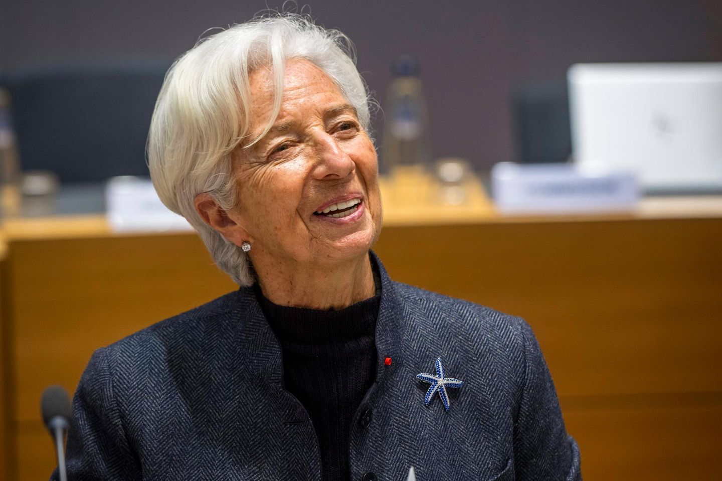 EZB-Präsidentin Christine Lagarde senkte zum sechsten Mal in Folge die Zinsen
