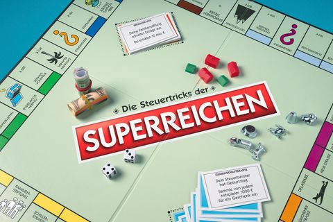 Ändert man die Regeln, bietet auch Monopoly jede Menge Steuerschlupflöcher
