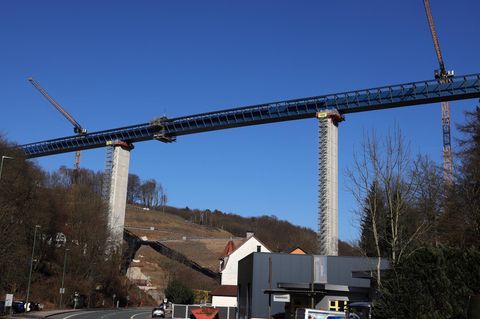 Neubau der Rahmedetalbrücke bei Lüdenscheid