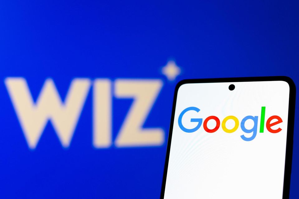 Logos von Google und Wiz