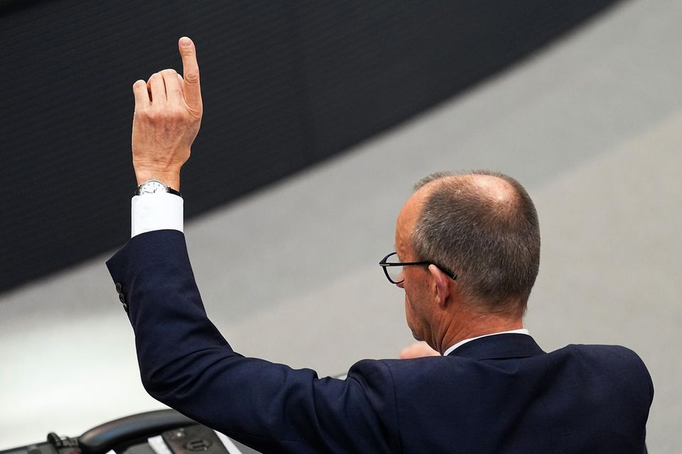 Friedrich Merz im Bundestag