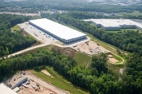 Baustelle eines Coreweave-Rechenzentrums in der Nähe der US-Metropole Atlanta