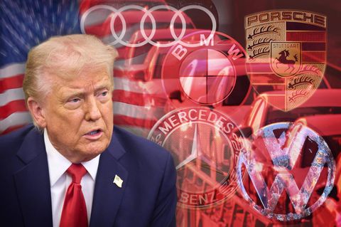 US-Präsident Trump will ab dem 2. April Zölle auf Autoimporte verhängen.