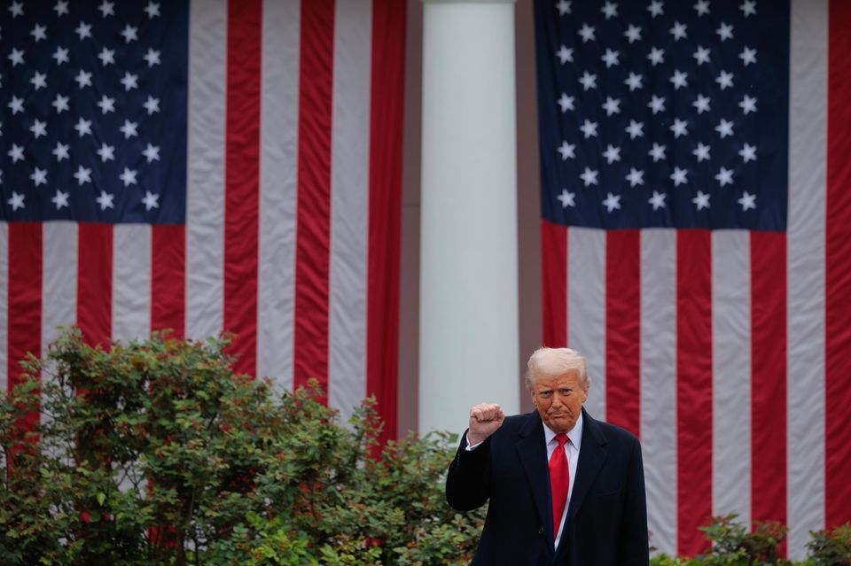 US-Präsident Donald Trump kündigte am Mittwoch reziproke Zölle gegen die Welt an.