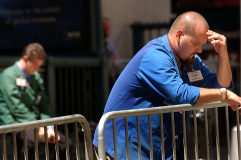 Händler an der New Yorker Börse hatten schon einmal leichtere Tage als in dieser Woche