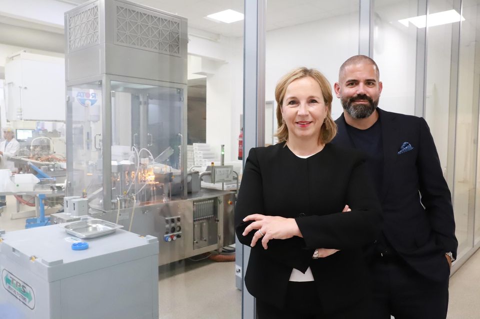 Babor-Inhaberin Isabel Bonacker und Geschäftsführer Tim Waller