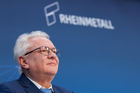 Gewinner des Tages: Rheinmetall-Chef Armin Papperger.