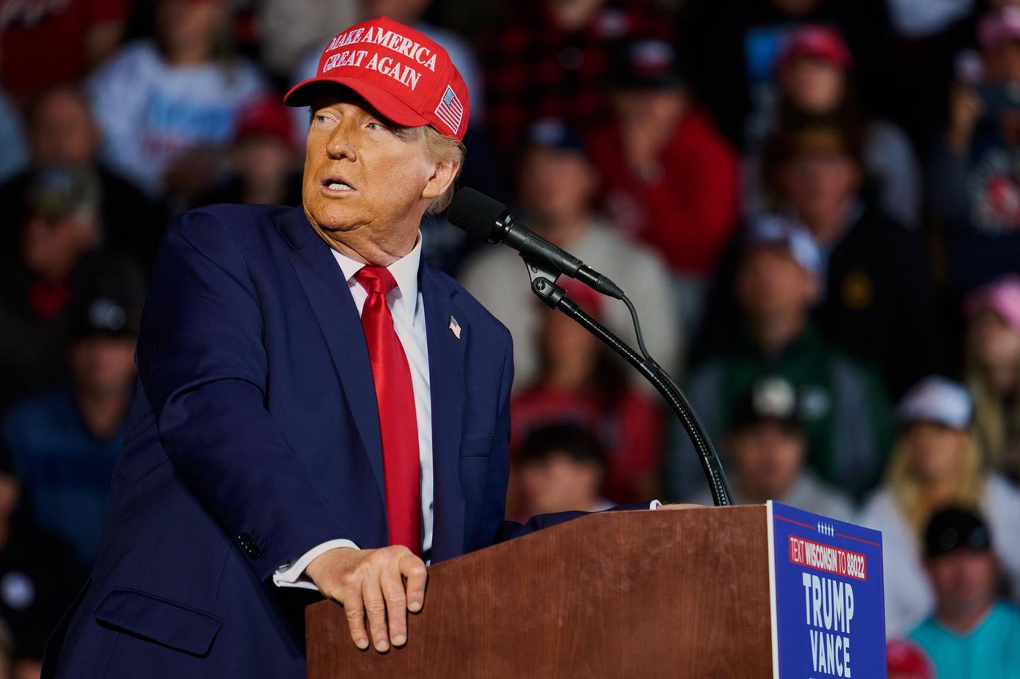 US-Präsident Donald Trump hat mit seinen Zöllen für ein Beben an den Kapitalmärkten gesorgt