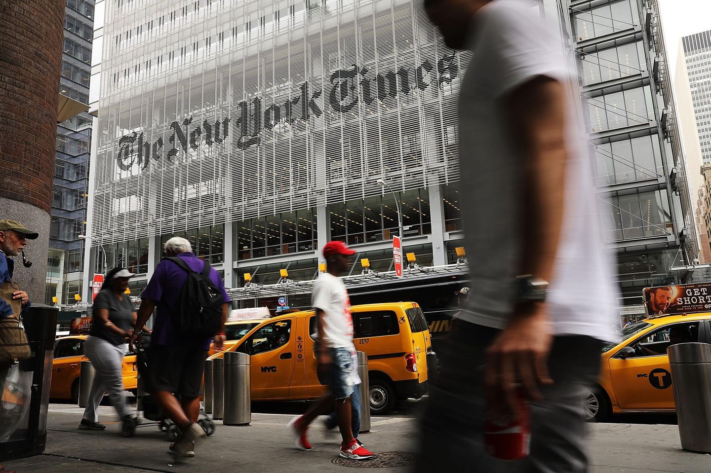 Sitz der New York Times in New York