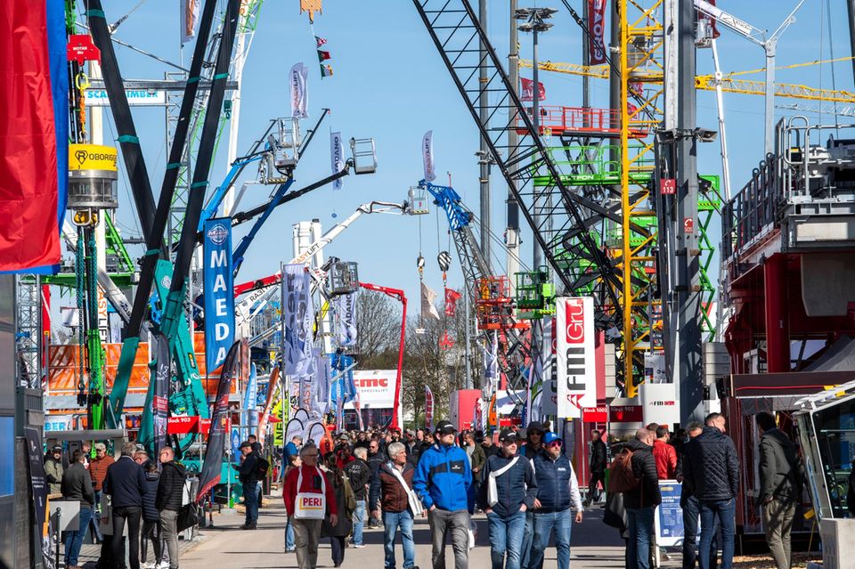 Baumaschinenmesse in München