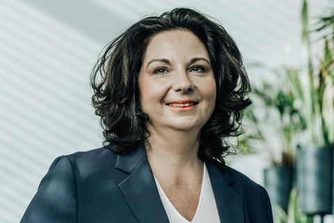 Simone Mosca ist seit 2008 im Unternehmen und heute Chefin des Maschinenbauers Mosca aus Waldbrunn