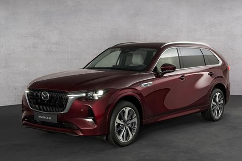 Mazda CX-80 von der Seite