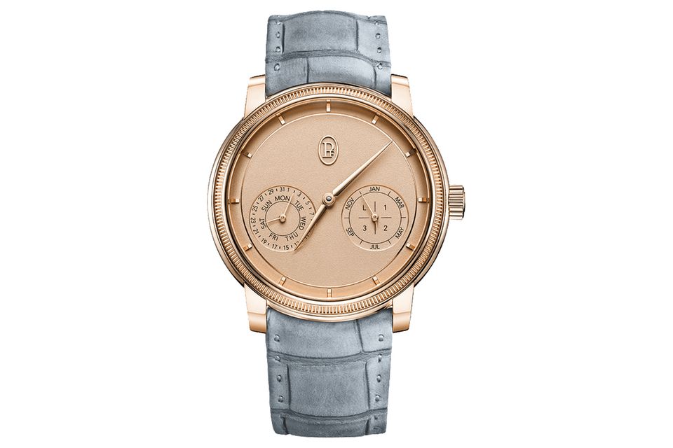 „Toric Quantieme Perpetuel Rose Gold Golden Hour“  Durchmesser: 40,6 mm  Preis: circa 85.000 Franken