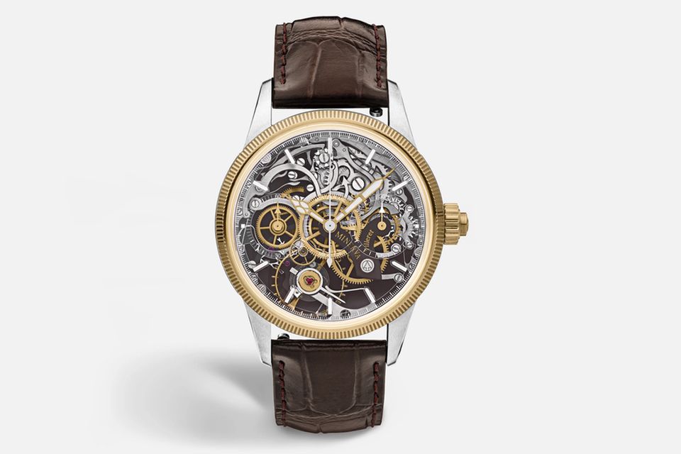 „1858 The Unveiled Minerva Chronograph Limited Edition“  Durchmesser: 43 mm  Preis: circa 50.000 Euro