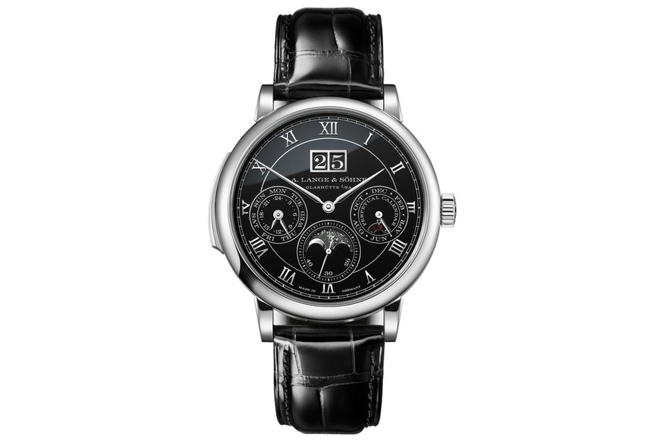 „Saxonia Minute Repeater Perpetual“  Durchmesser: 40,5 mm  Preis: auf Anfrage