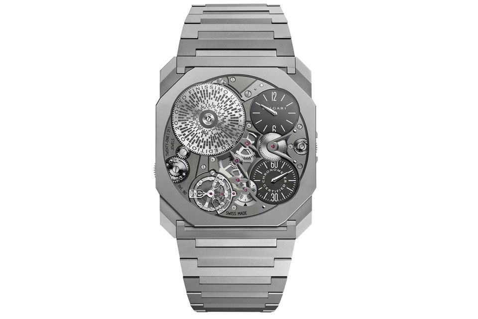 „Octo Finissimo Ultra Tourbillon“  Durchmesser: 40 mm  Preis: 750.000 Euro