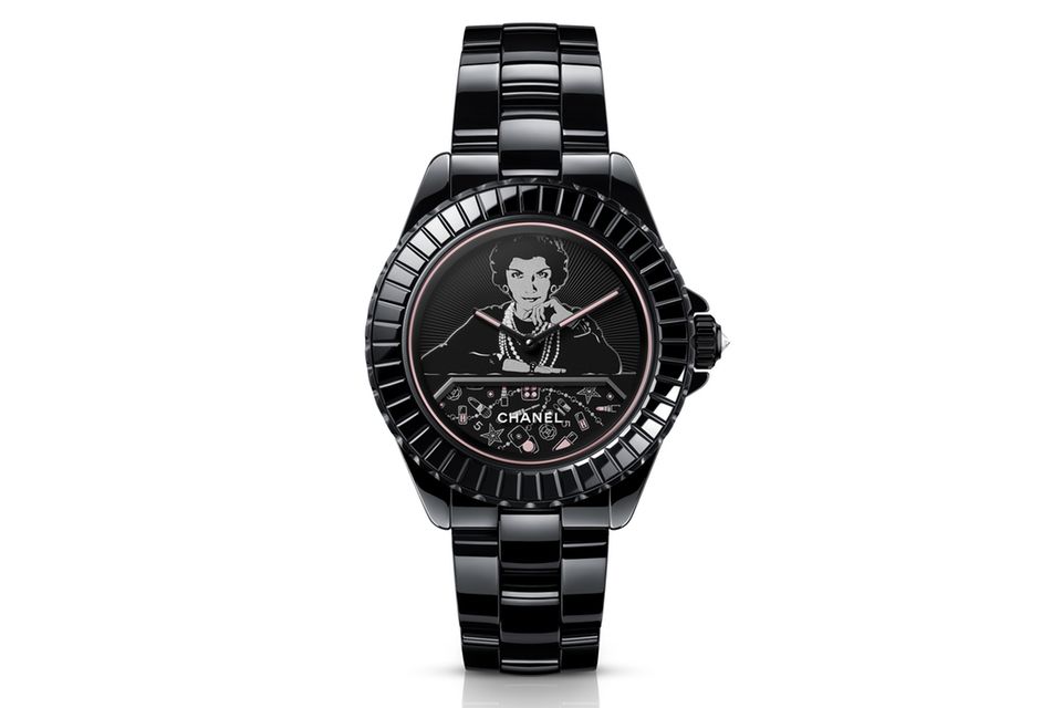 „Mademoiselle J12 Blush Caliber 12.1“  Durchmesser: 38 mm  Preis: auf Anfrage