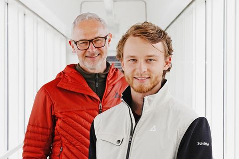 Peter Schöffel und sein Sohn Jakob