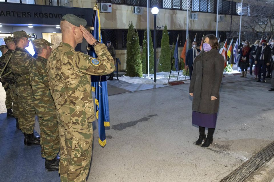 Deutscher Soldat in Kosovo