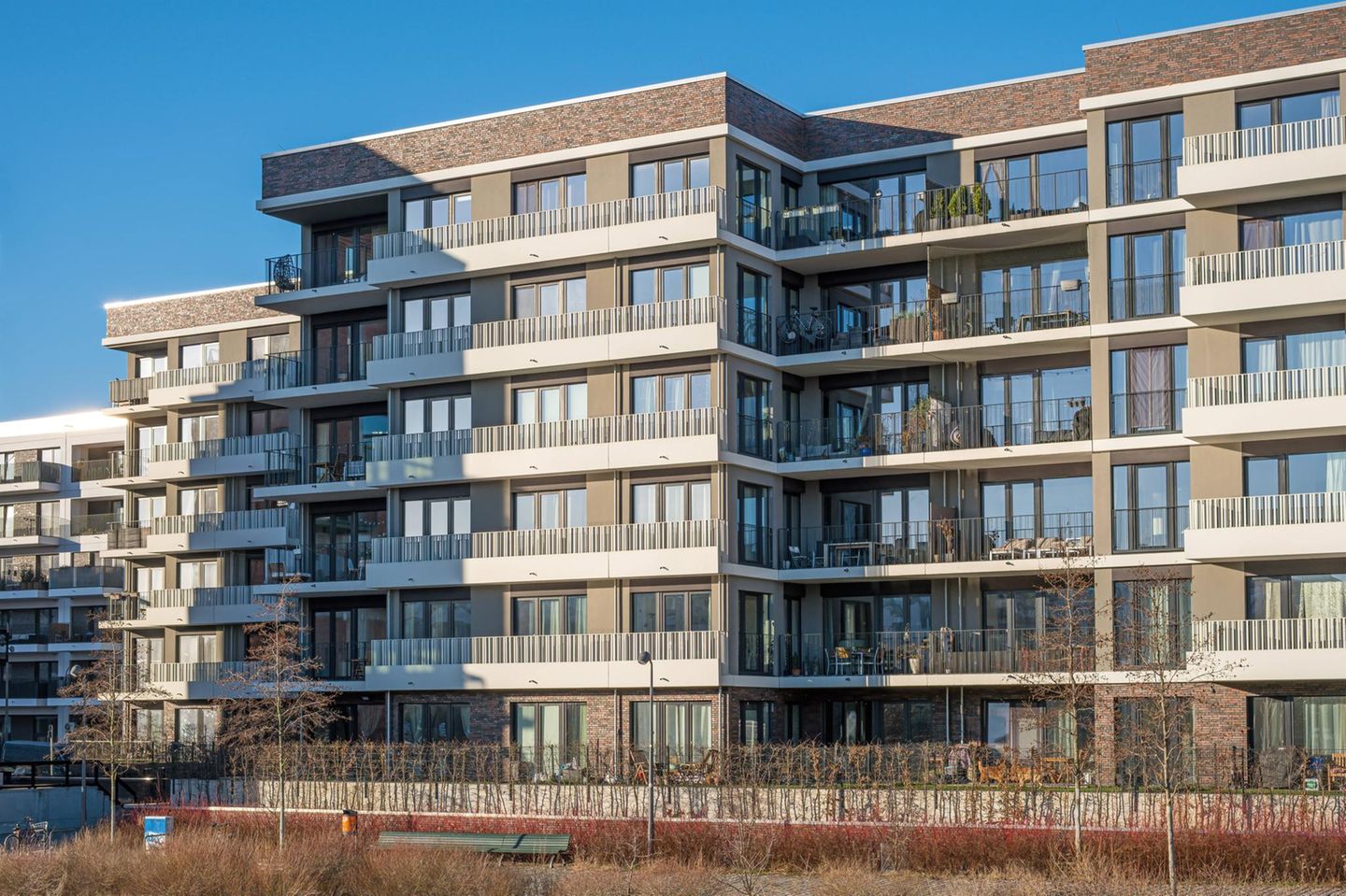 Moderne Wohnhäuser in Berlin