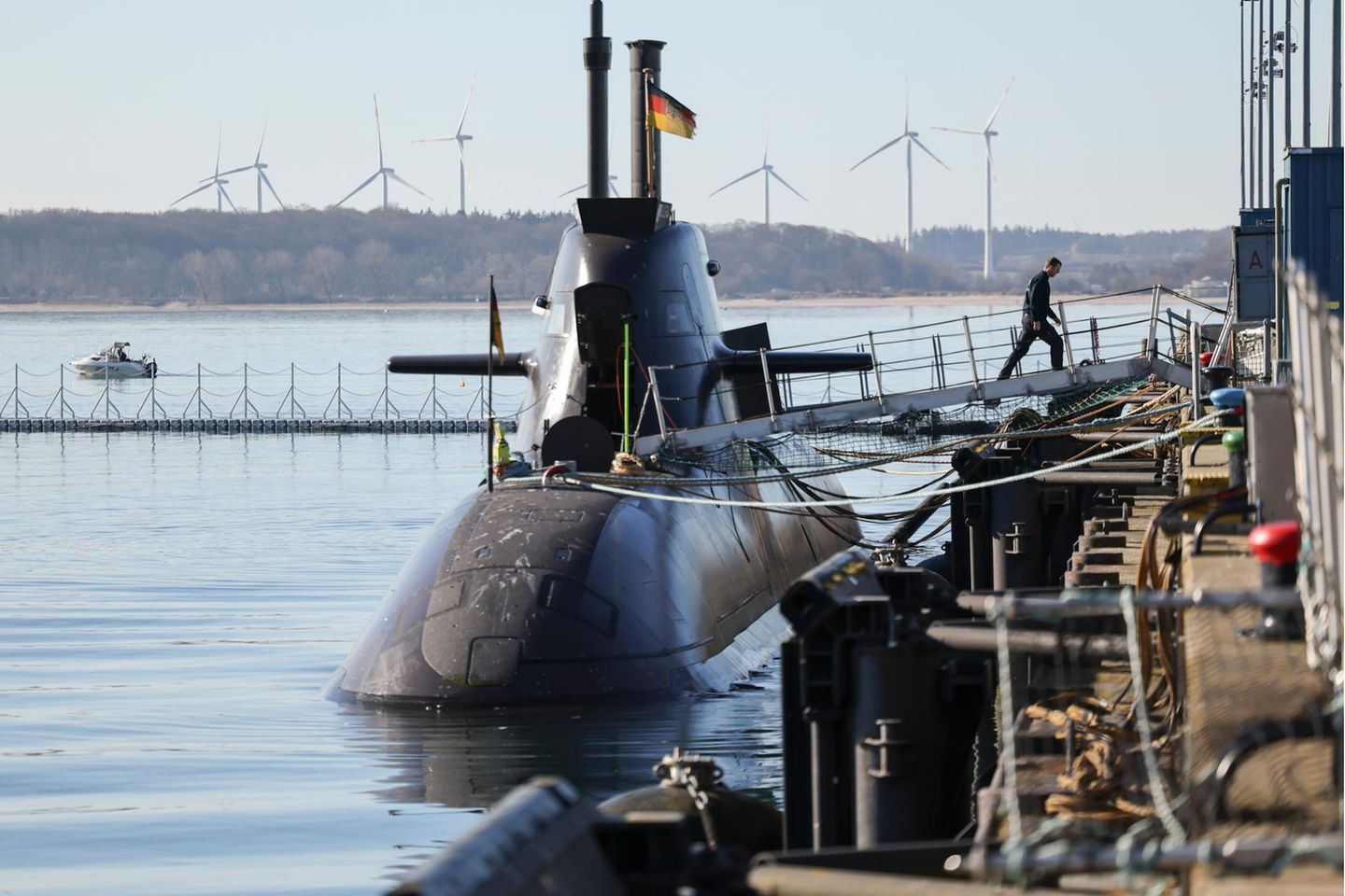 Ein U-Boot der Marine