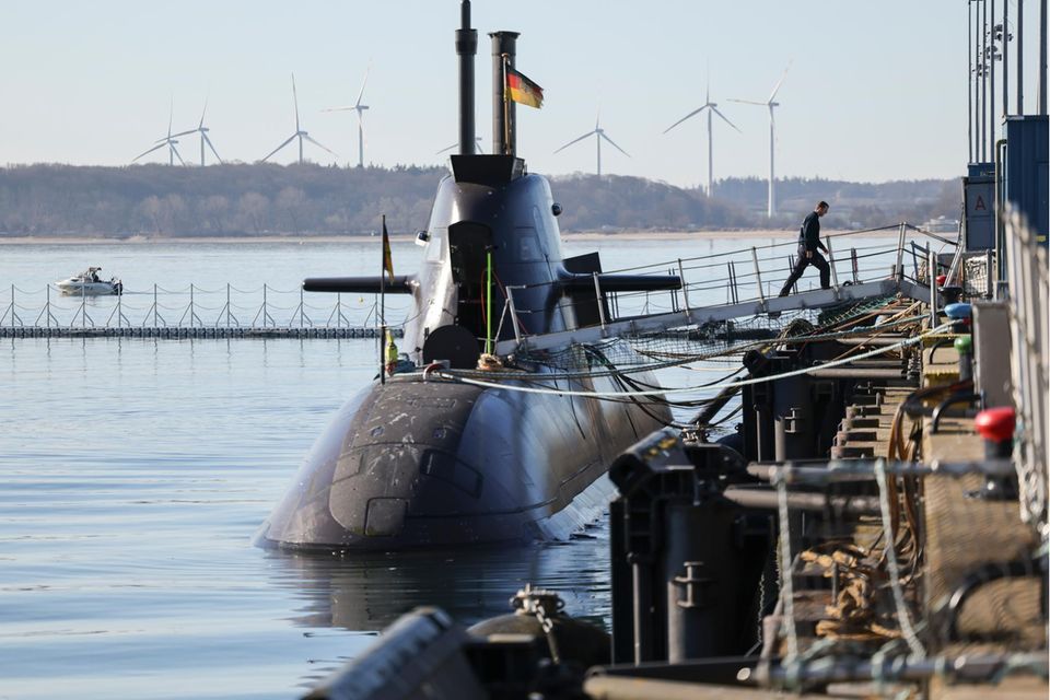 Ein U-Boot der Marine