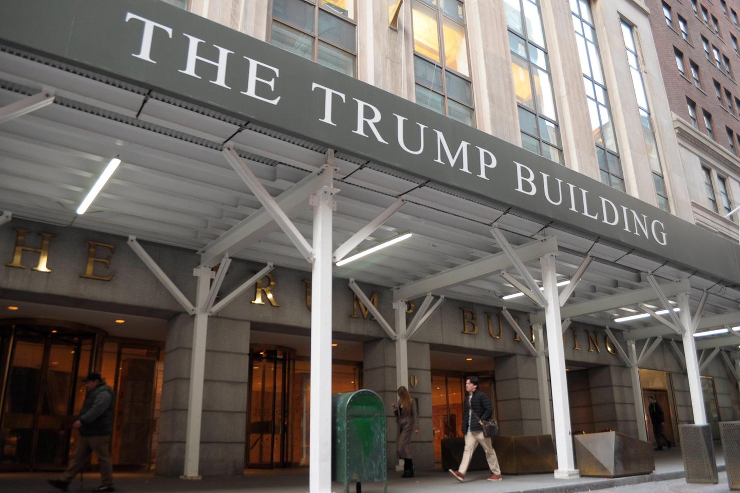 The Trump Building auf der Wall Street in Manhattan, New York City
