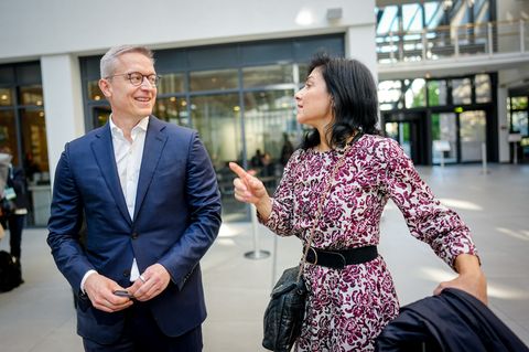 Überraschungen im neuen Merz-Kabinett: Karsten Wildberger (links) und Katherina Reiche kommen aus der Wirtschaft.