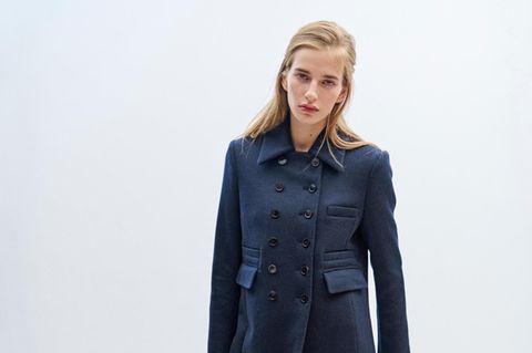 Model mit Strenesse-Herbstmode