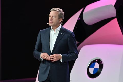 BMW-Chef Oliver Zipse bei der Automesse in Shanghai