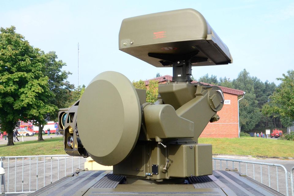 Mantis Flugabwehrsystem der Bundeswehr