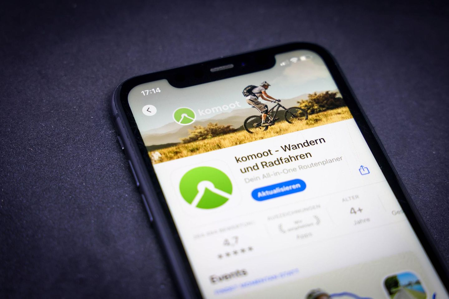 Die Outdoor-App ist bei Wanderern und Radfahrern beliebt