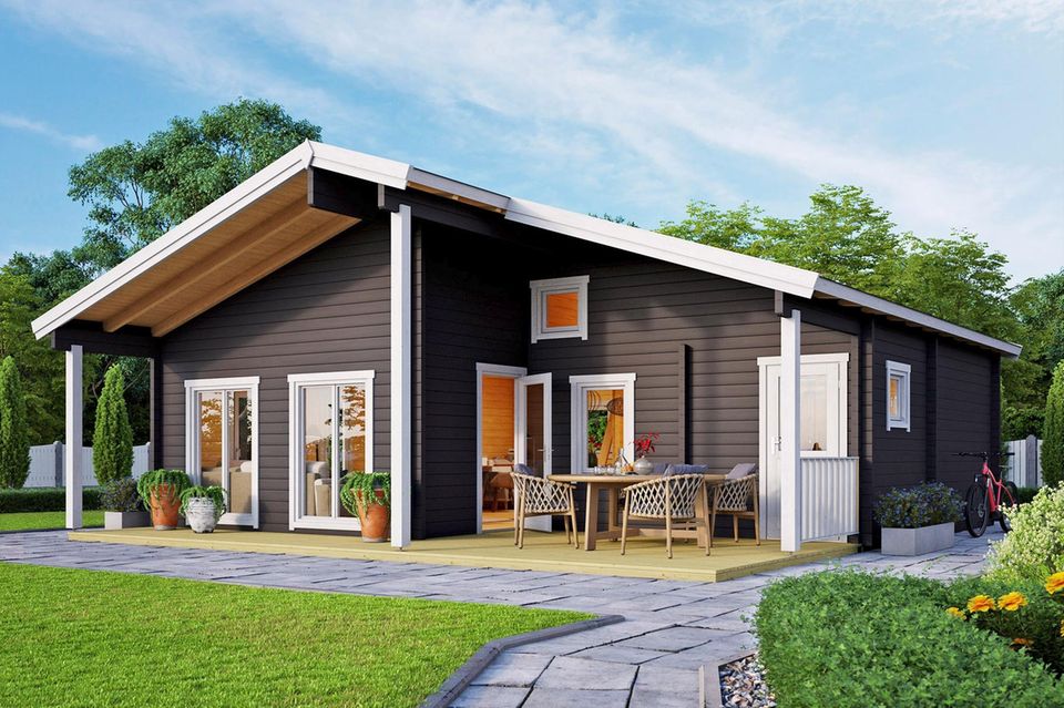 Wochenendhaus aus Holz