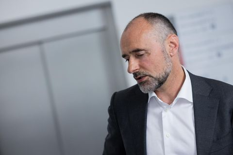 Kai-Uwe Steck bei der Urteilsverkündigung im Gericht in Siegburg