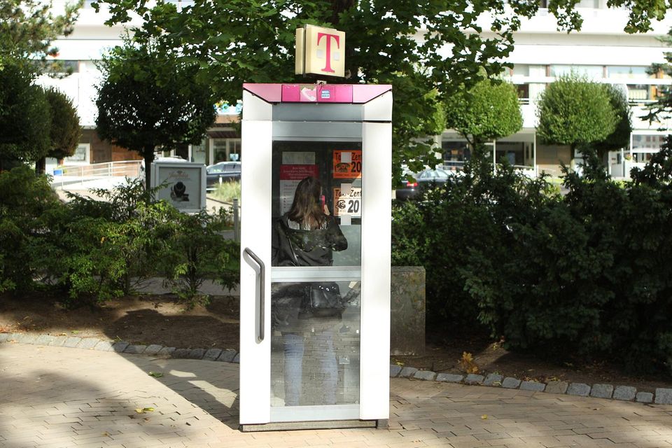 Telefonzelle der Telekom