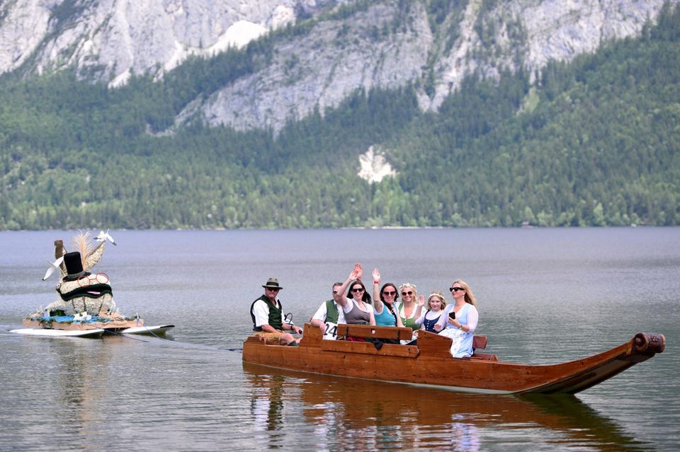 Parade auf dem Wasser