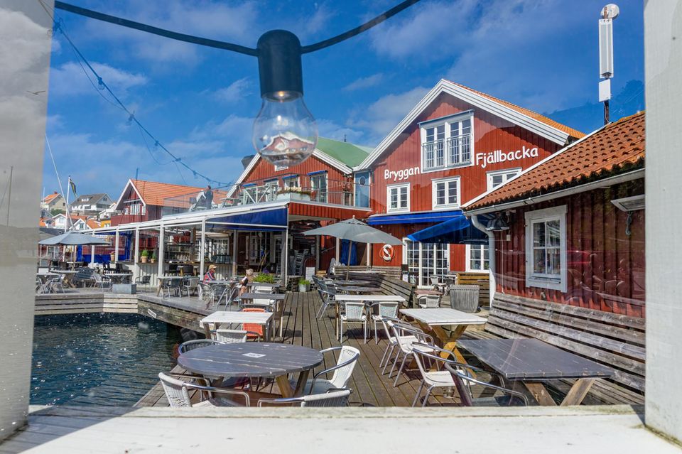 Schwedisches traditionelles Dorf