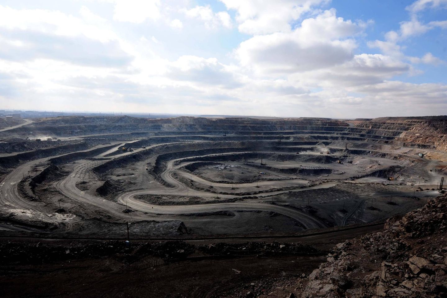 Mine für Seltene Erden in China