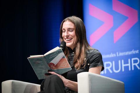 Andrea Petković liest aus ihrem Buch
