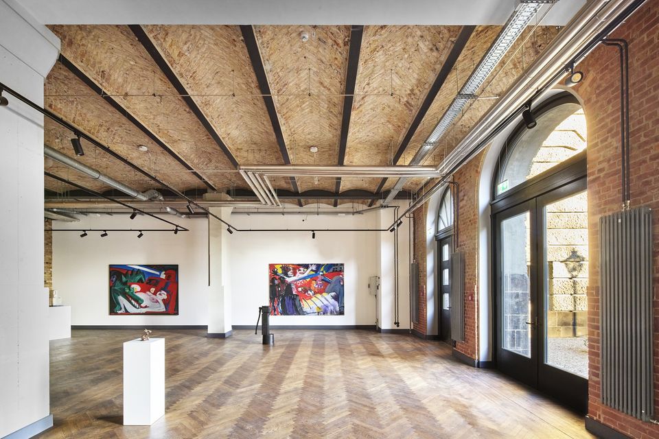 La célèbre Galerie König a récemment ouvert un espace d'exposition dans l'hôtel dans le cadre du nouveau « Forum an der Museumsinsel »