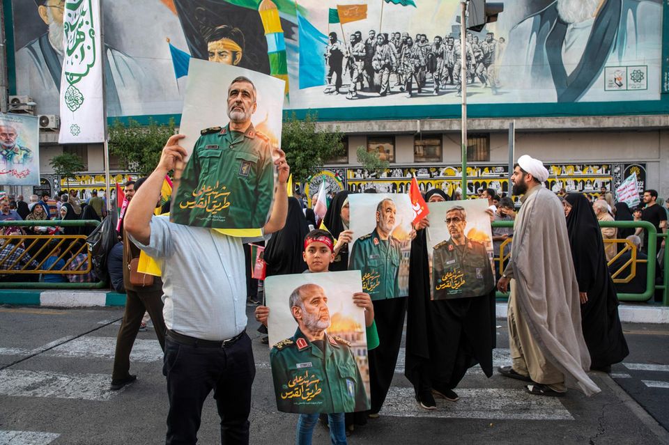 Protesten in Teheran