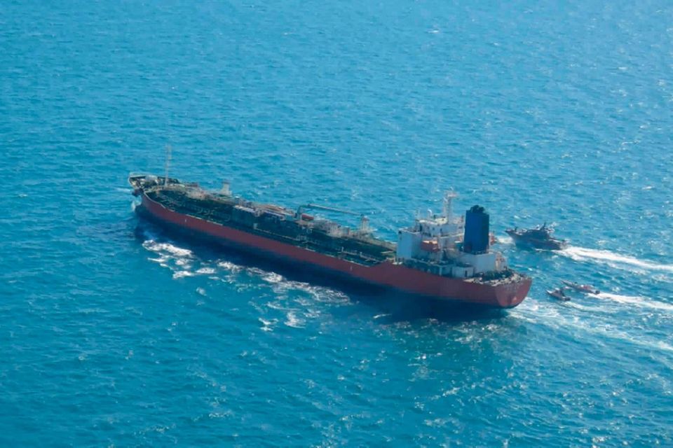 Südkoreanischen Tanker
