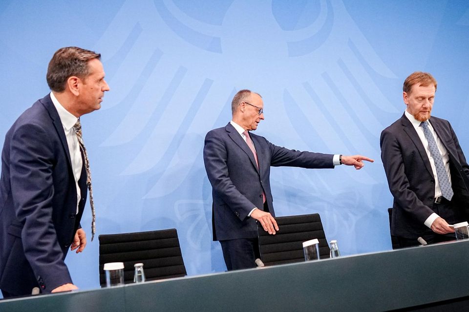 Friedrich Merz Olaf Lies Michael Kretschmer